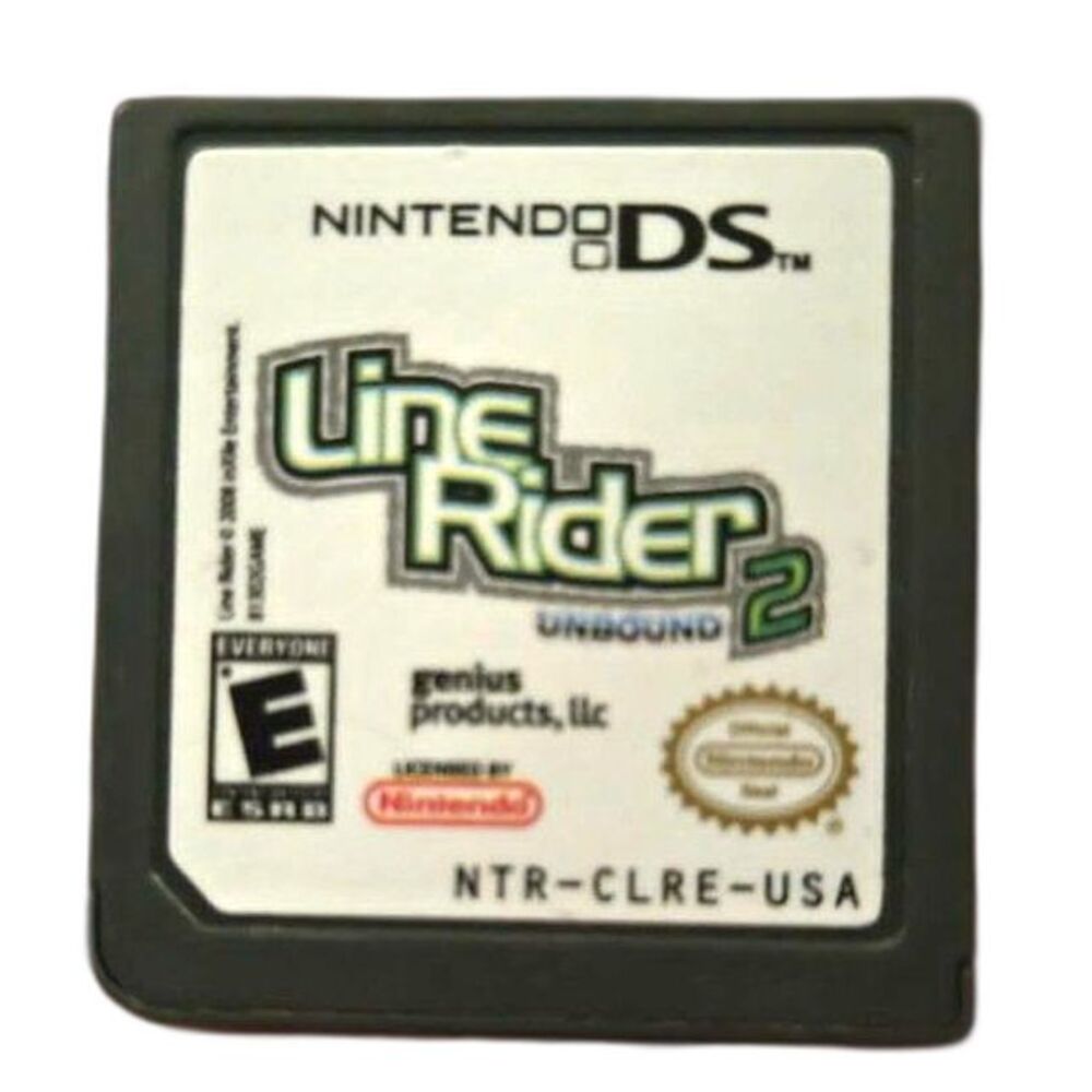 Line Rider 2: Unbound Nintendo DS 3DS (Cartridge Only) Tested